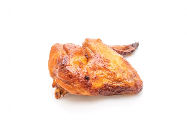 Foto pollo alla griglia e barbecue