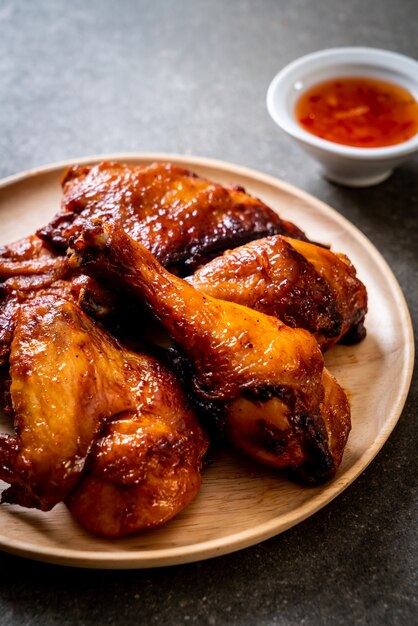 grilled and barbecue chicken