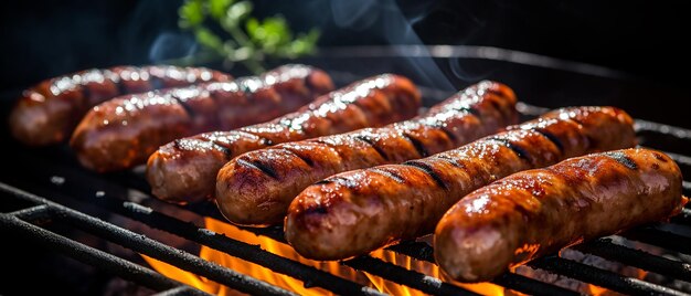 Grilled Barbecue Sausage