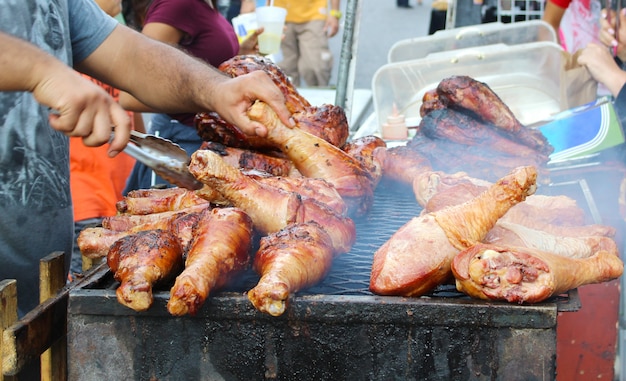 Grilled chicken BBQ 