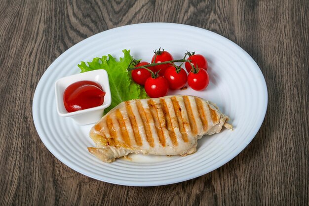 Grilled chicken breast