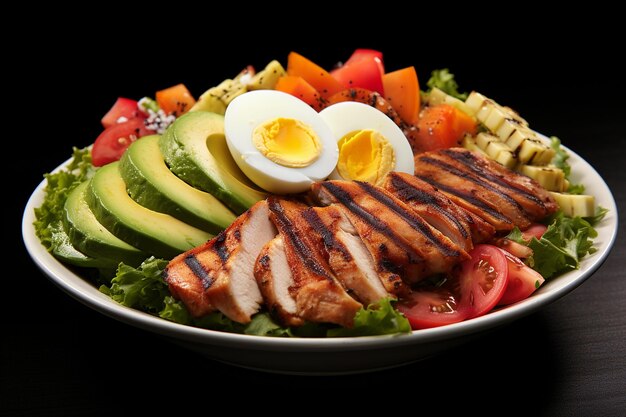 Grilled Chicken Cobb Salad