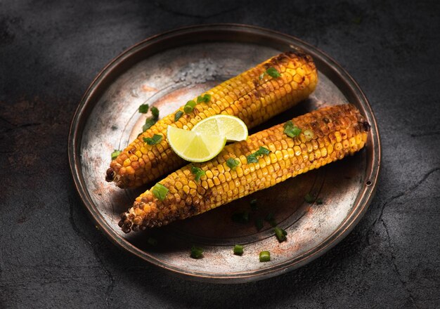 Grilled corn