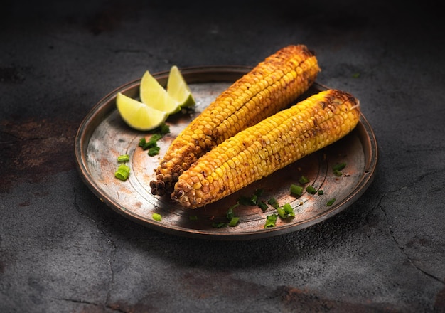 Grilled corn