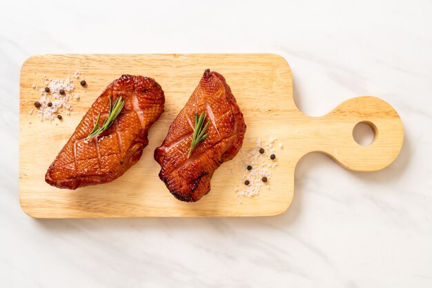 grilled duck breast