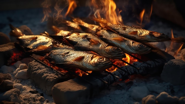 grilled fish