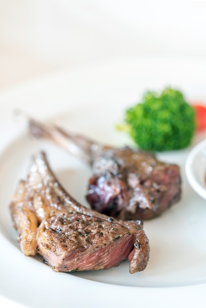 Grilled Lamb steak