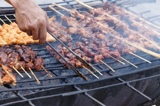 写真 レバーのグリル