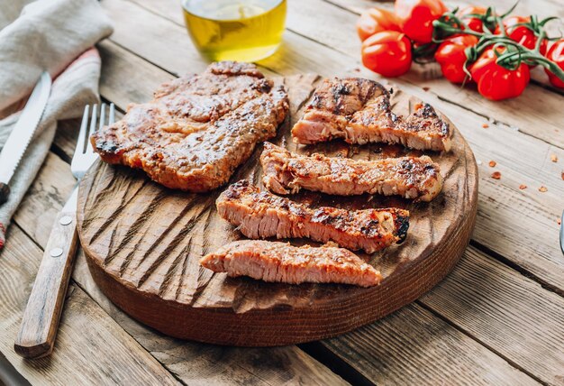 写真 グリルされた肉