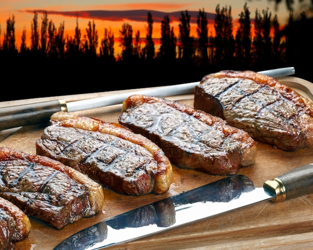 Grilled picanha, traditional Brazilian cut!