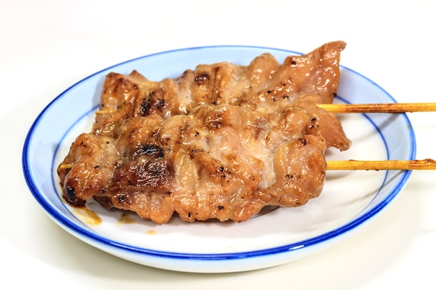 Grilled pork