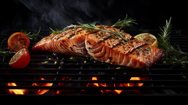 Grilled Salmon Fillet