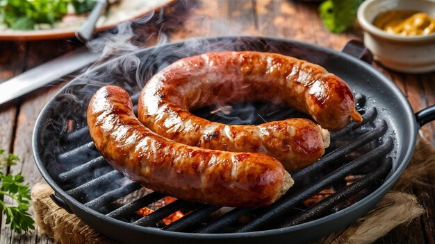 Grilled sausage