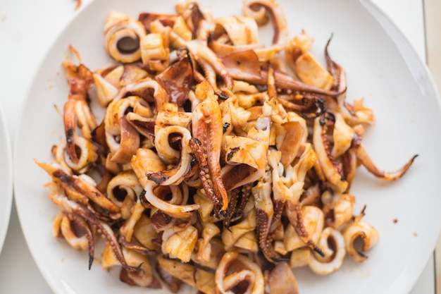 grilled squid