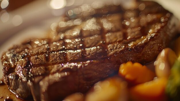 Photo grilled steak background