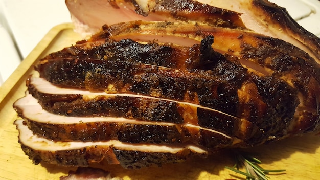 Photo grilled turkey