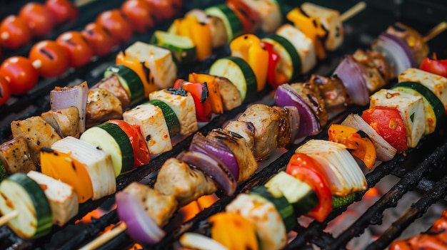 Grilled vegetables