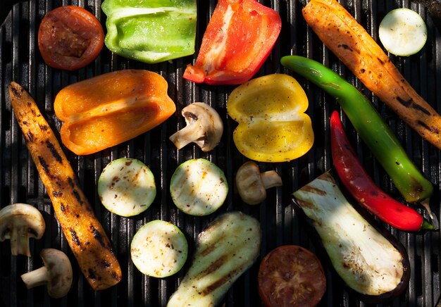 Grilled vegetables