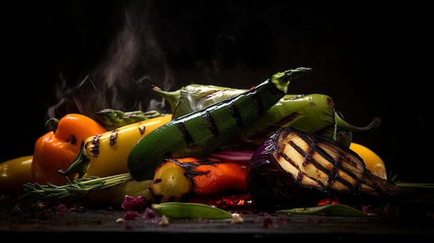 grilled vegetables