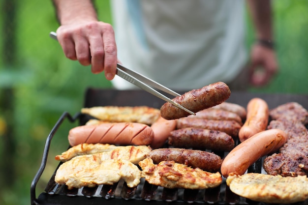 Grillen in het zomerweekend