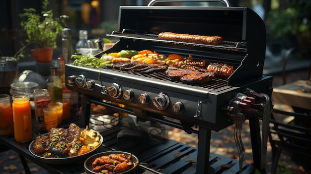 Grillstand voor barbecue