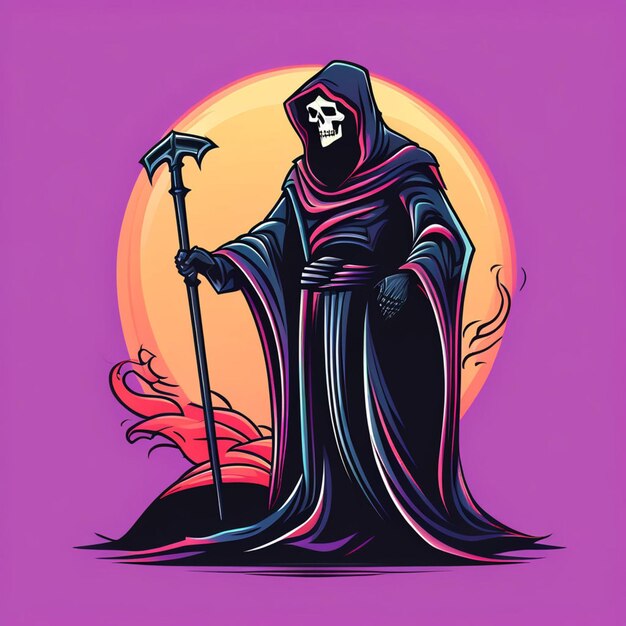 Photo grim reaper icon