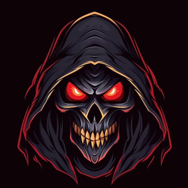 grim reaper illustration