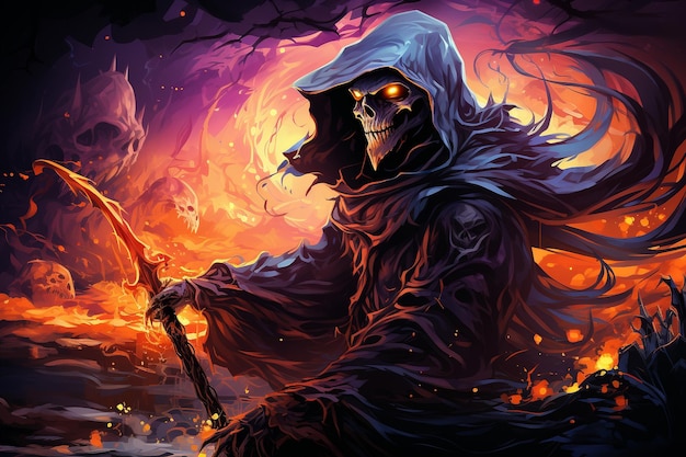 grim reaper wallpaper