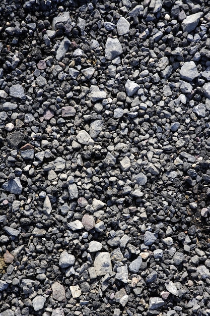 grindgrijze steentexturen voor asfaltmengsel