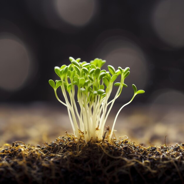 groeiende jonge planten