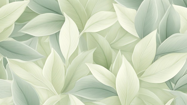 Foto groen blad plant textuur achtergrond illustratie ontwerp generatieve ai