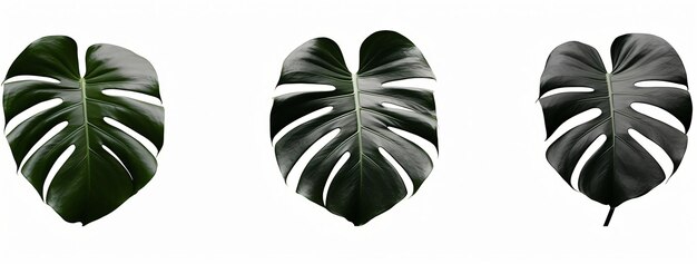 Groen blad van Calathea orbifolia