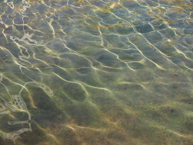 Groen blauwe wateroppervlak achtergrond