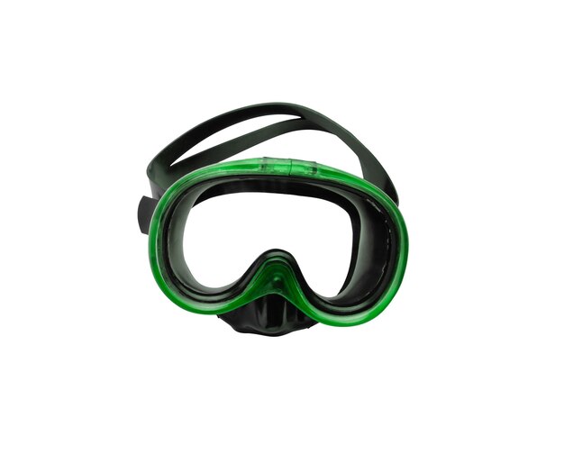 Foto groen duikmasker