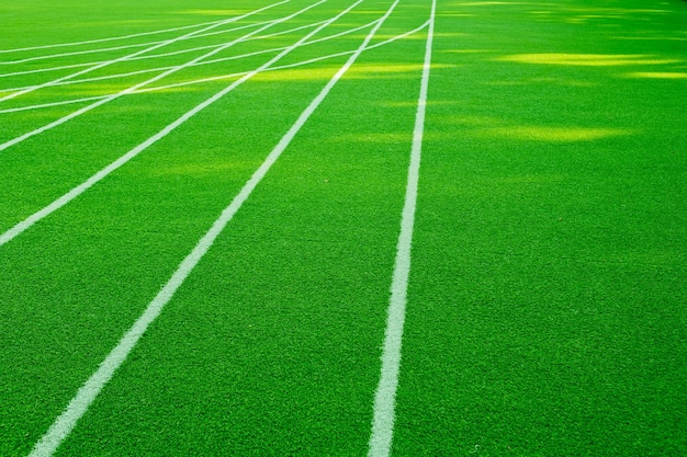 Groen gras achtergrond voetbalveld