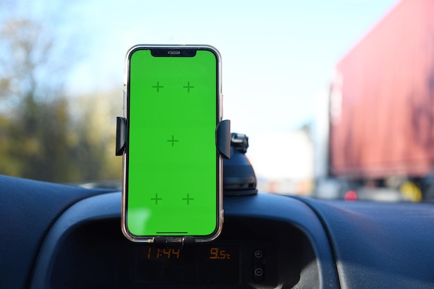 groen scherm mobiel