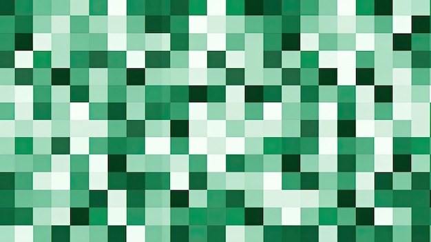 Groen-wit pixelpatroon