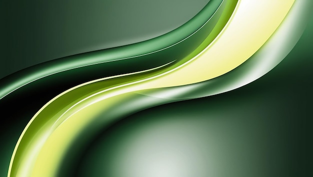 groene achtergrond gele gradiënt moderne eenvoudige abstracte