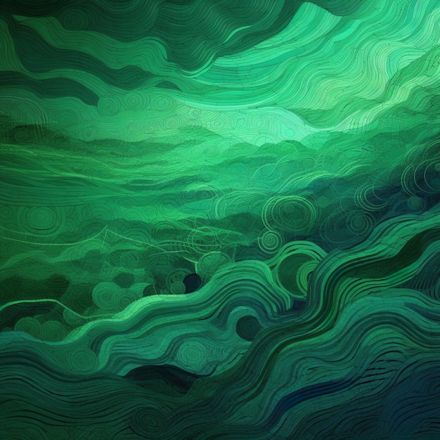 groene achtergrond textuur abstract digitaal schilderen