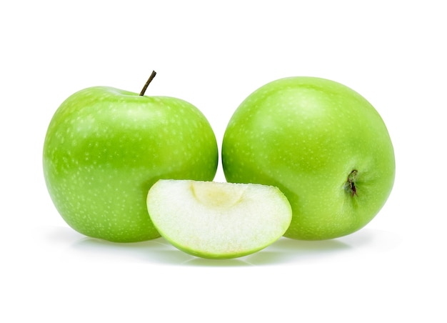 Groene appel geïsoleerd