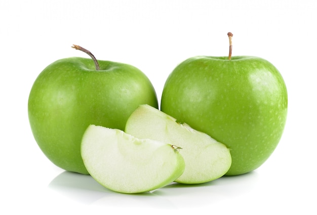 groene appel geïsoleerd