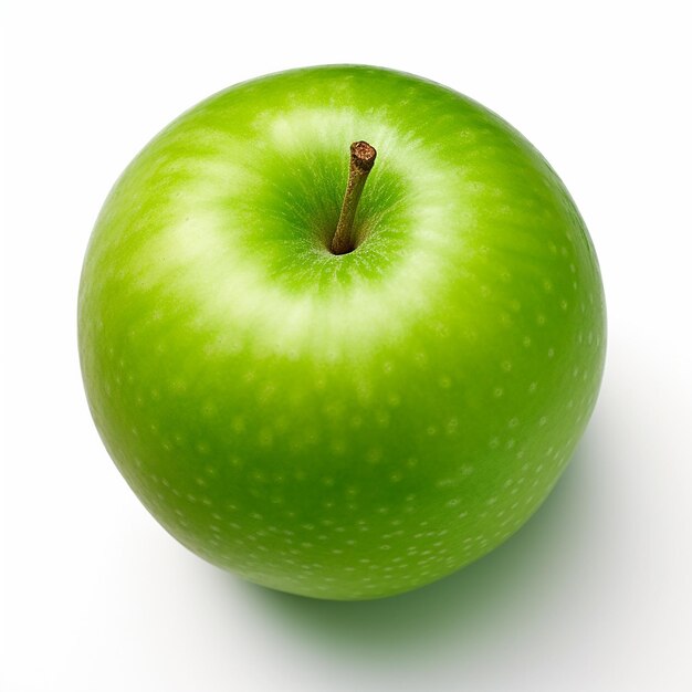 Groene appel van bovenaf