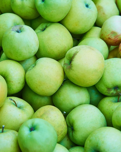 Groene appels achtergrond