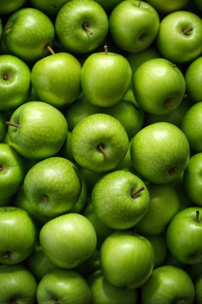 Foto groene appels fruit productfotografie