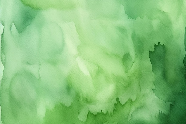 Groene aquarel abstracte achtergrond