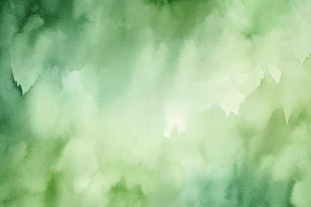 Groene aquarel abstracte achtergrond