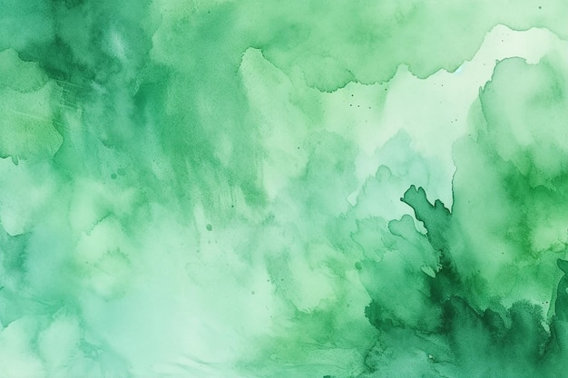 Groene aquarel abstracte achtergrond