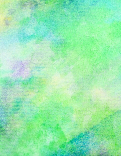 Groene aquarel.