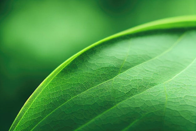 Foto groene blad achtergrond close-up weergave natuur verlaat abstract spectaculaire textuur