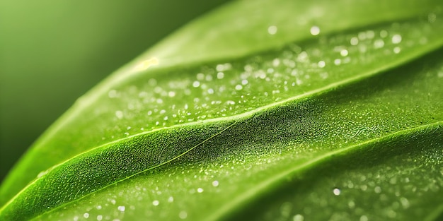 Groene blad achtergrond close-up weergave Natuur verlaat abstract Spectaculaire textuur